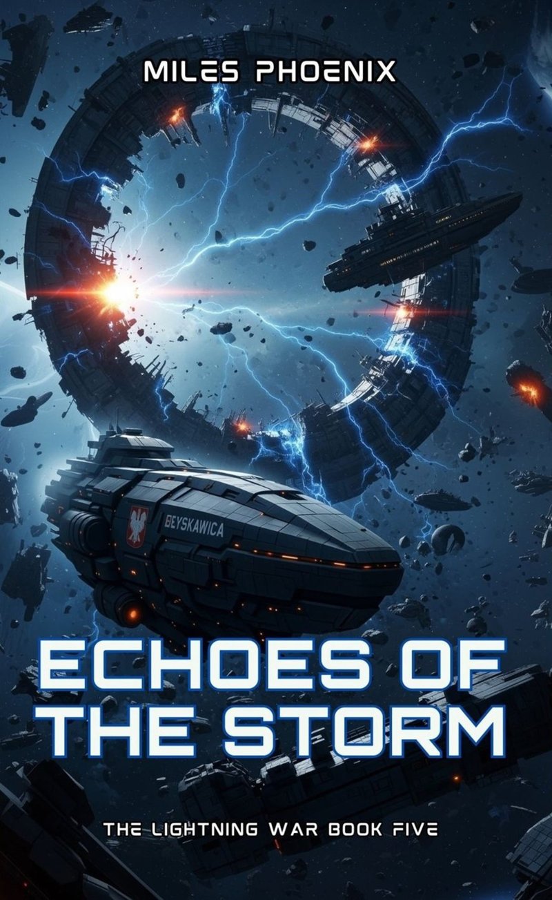 Cover of The Lightning War: Echoes Of The Storm by Miles Phoenix