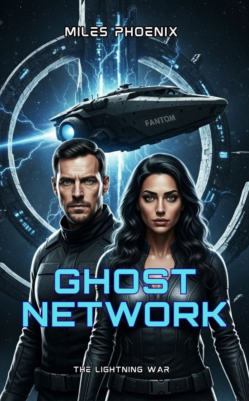 Cover of The Lightning War: Ghost Network by Miles Phoenix
