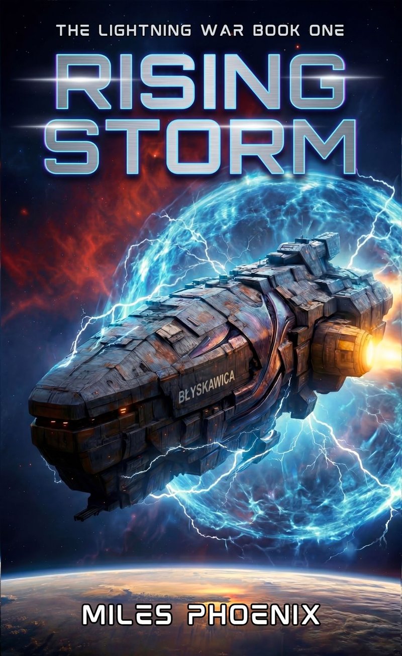 Cover of The Lightning War: Rising Storm by Miles Phoenix