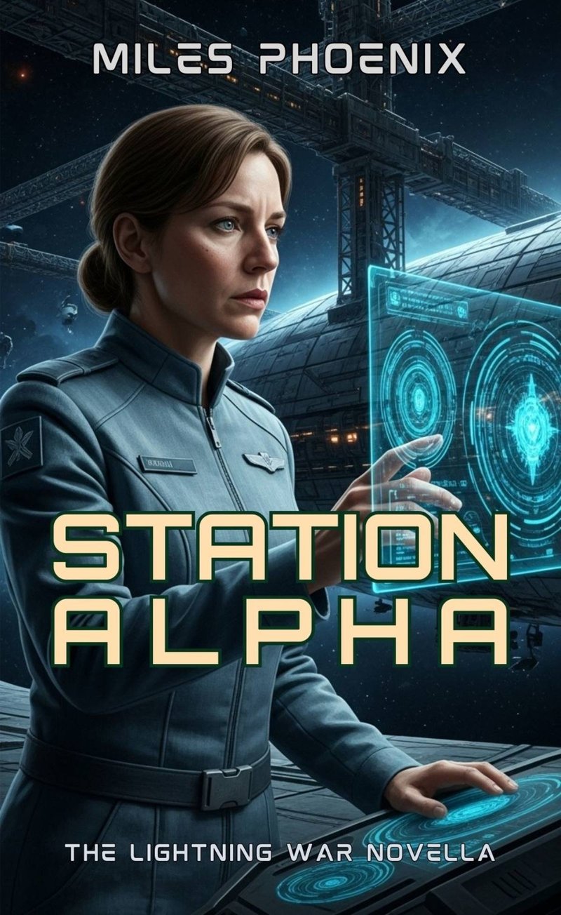 Cover of Station Alpha by Miles Phoenix